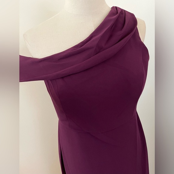 Sachin & Babi | Davis Cold Shoulder Gown | Plum Purple | Women’s 12 - Picture 5 of 7